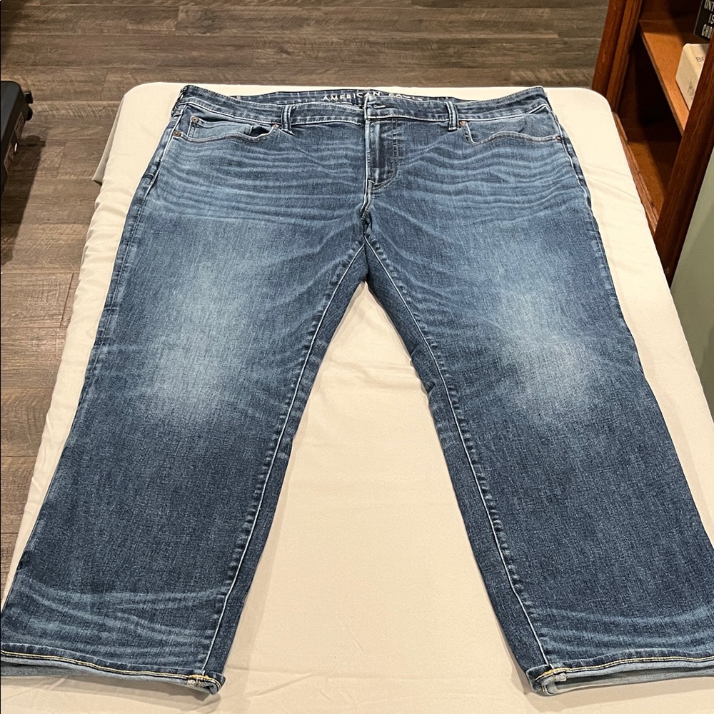 American Eagle Outfitters Relaxed Fit Blue Jeans